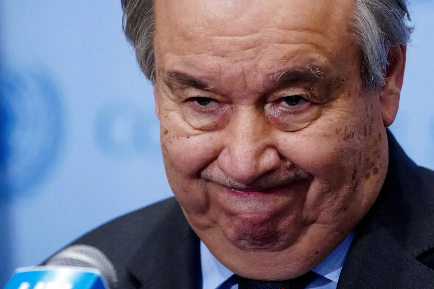 António Guterres nåede lige at komme med en bøn til Rusland og Vladimir Putin inden angrebet.