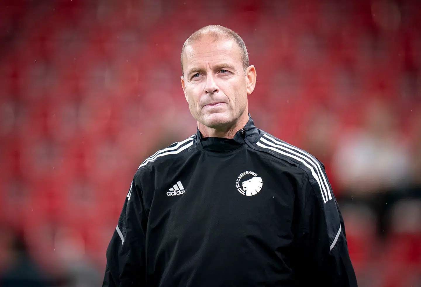 FCKs Cheftræner Jess Thorup før superligakampen mellem FC København - Viborg FF i Parken søndag den 3. oktober 2021.. (Foto: Liselotte Sabroe/Ritzau Scanpix)