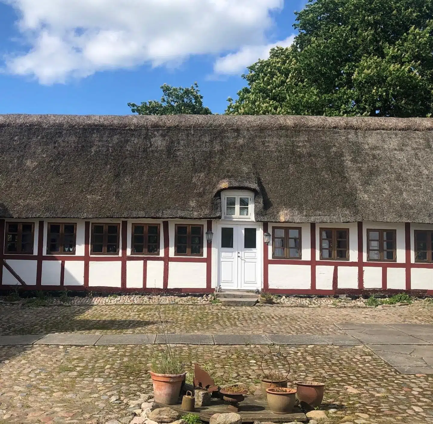 Det var idyllen i Dalby, som vakte Catherine Fogels interesse for landstedet på Mosegårdsvej 39.