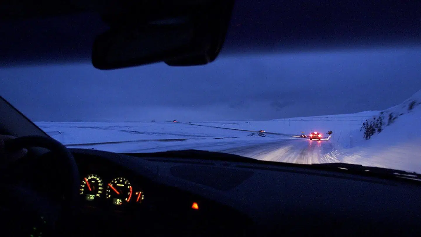 Arkivfoto fra Nordkap i det nordlige Norge.