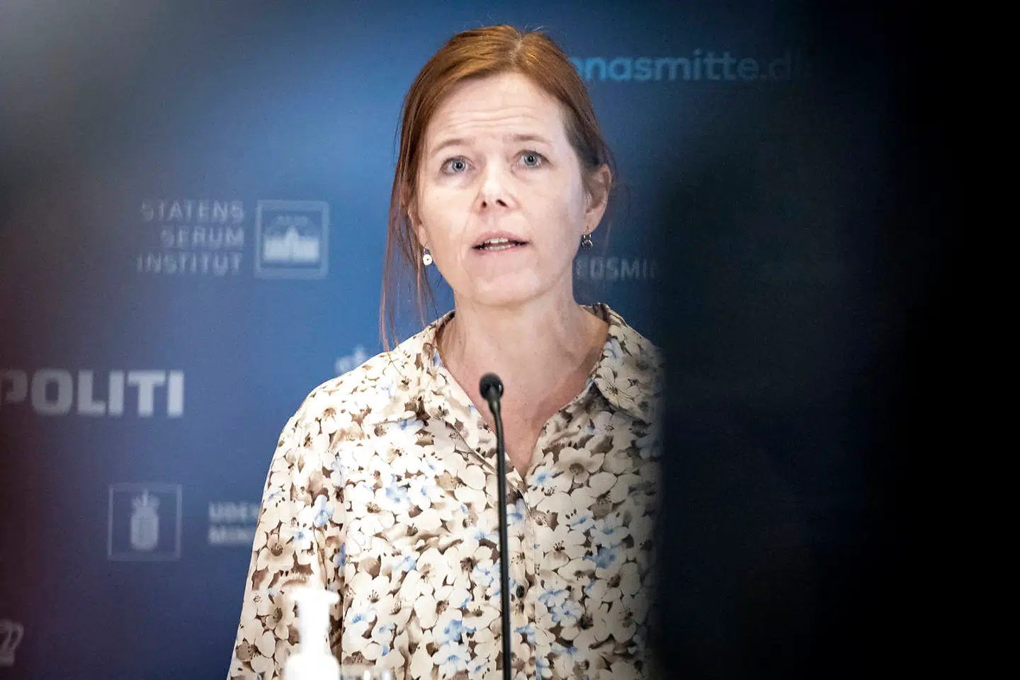 Vicedirektør i Sundhedsstyrelsen Helene Probst under Børne- og Undervisningsministeriets pressemøde om rammerne for børnenes tilbagevenden til skole, i Eigtveds Pakhus i København, tirsdag den 4. januar 2022.. (Foto: Mads Claus Rasmussen/Ritzau Scanpix)