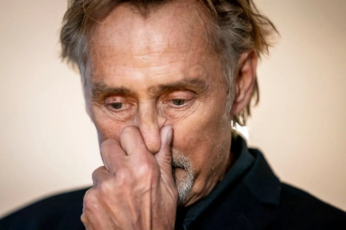 Lars Høgh udgiver bogen Der er antal på alt ved en bogreception hos forlaget Lindhardt og Ringhof i København, tirsdag den 16. november 2021. (Foto: Mads Claus Rasmussen/Ritzau Scanpix)