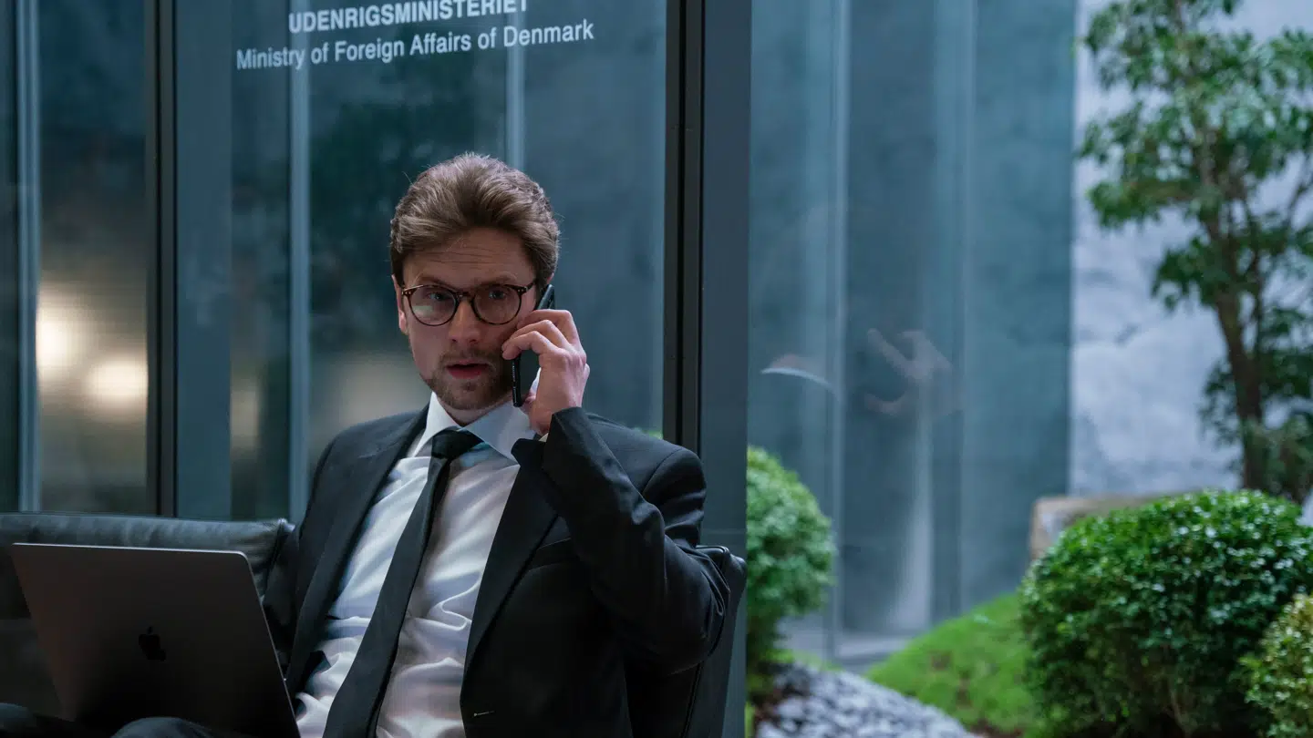 Mikkel Boe Følsgaard er ny i 'Borgen'.