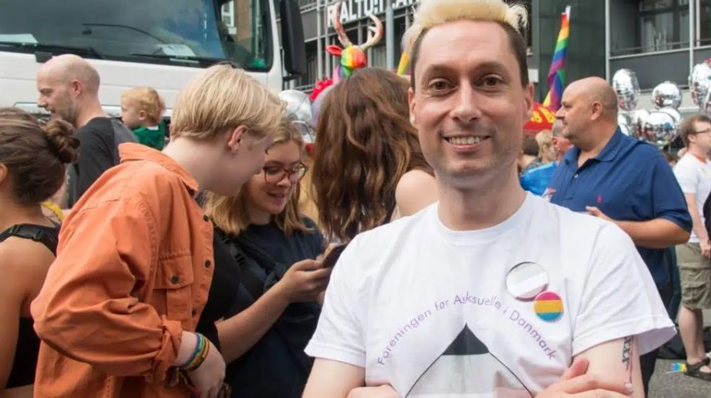Martin til Pride i 2017.
