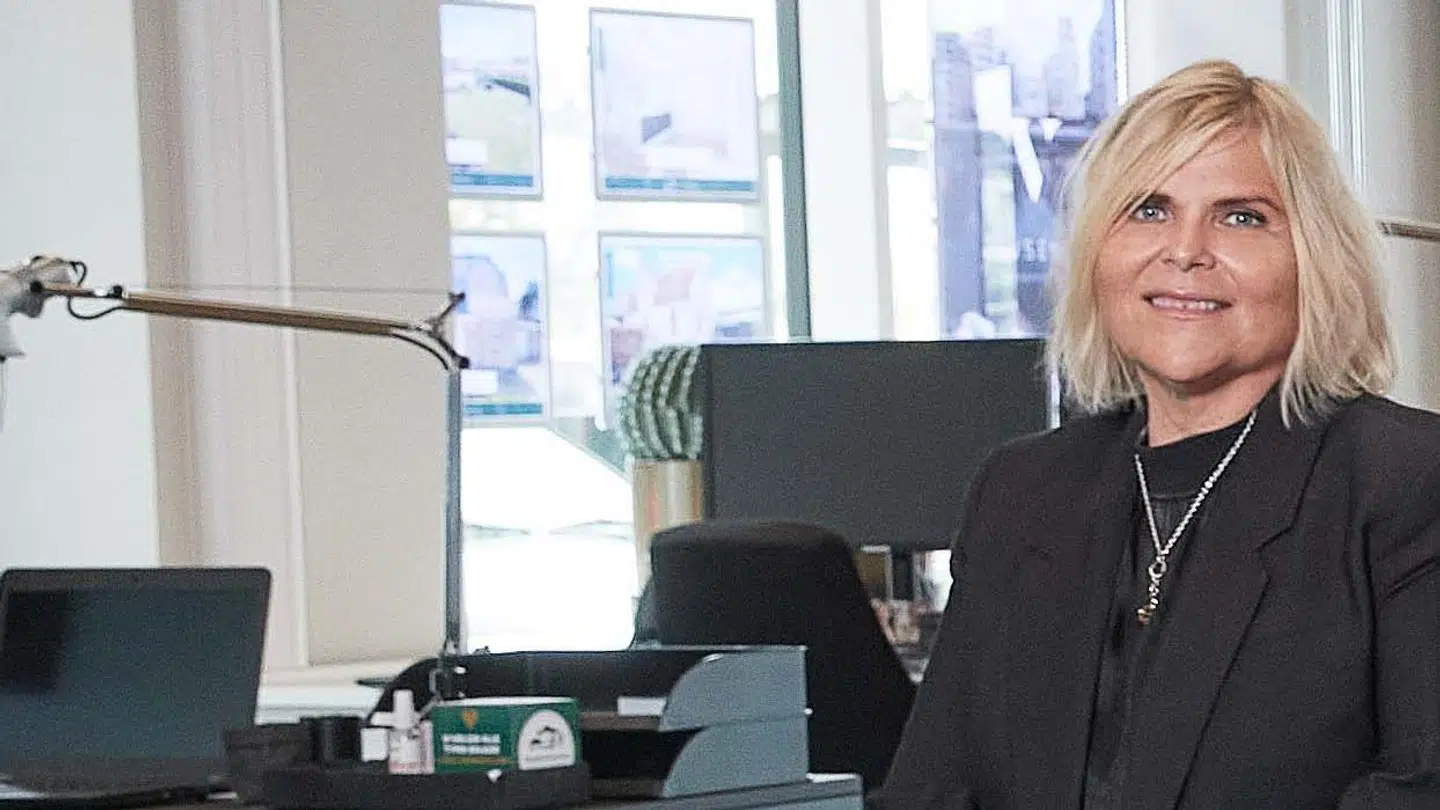 Jette Gudiksen guider til Hasseris. Foto: Privat