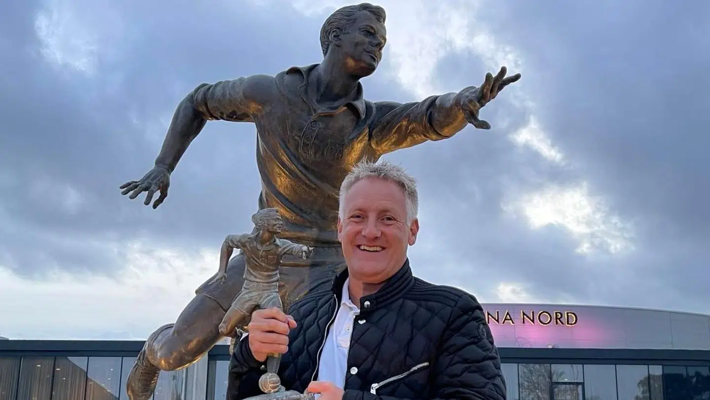 Søren Frederiksen er oprindelig fra Frederikshavn, hvor han sidste år blev hædret med Årets Guld Harald - opkaldt efter den frederikshavnske fodboldlegende, 'Guld' Harald Nielsen. Foto: kanalfrederikshavn.dk