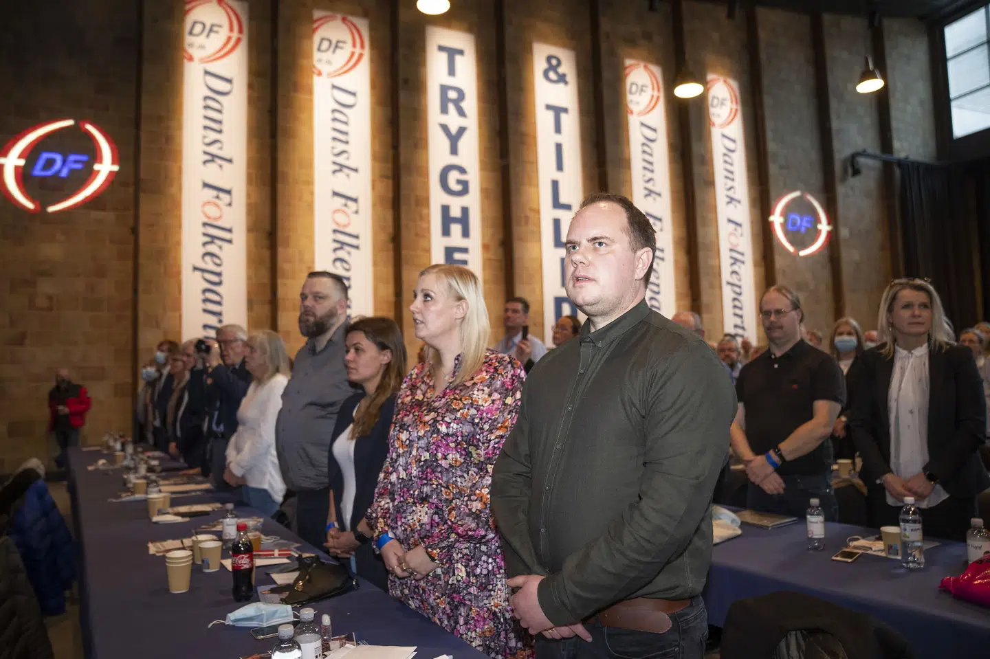 Martin Henriksen håbede på at blive ny DF-formand, men det blev Morten Messerschmidt i stedet. Her ses Henriksen ved DF's ekstraordinære årsmøde 23. januar. Bo Amstrup/Ritzau Scanpix