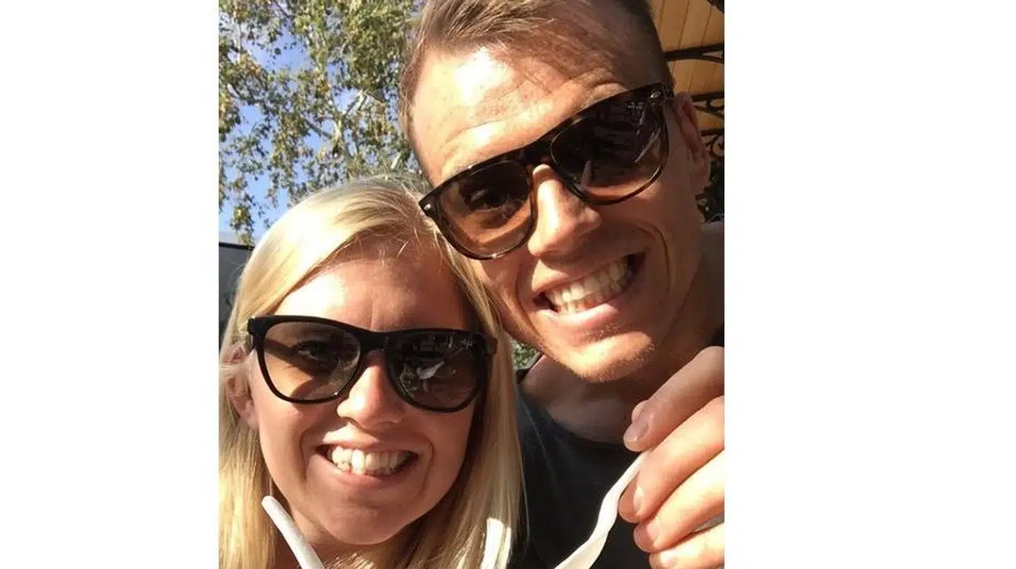 Udenfor sæsonen har de to søskende også tid til is. Privatfoto