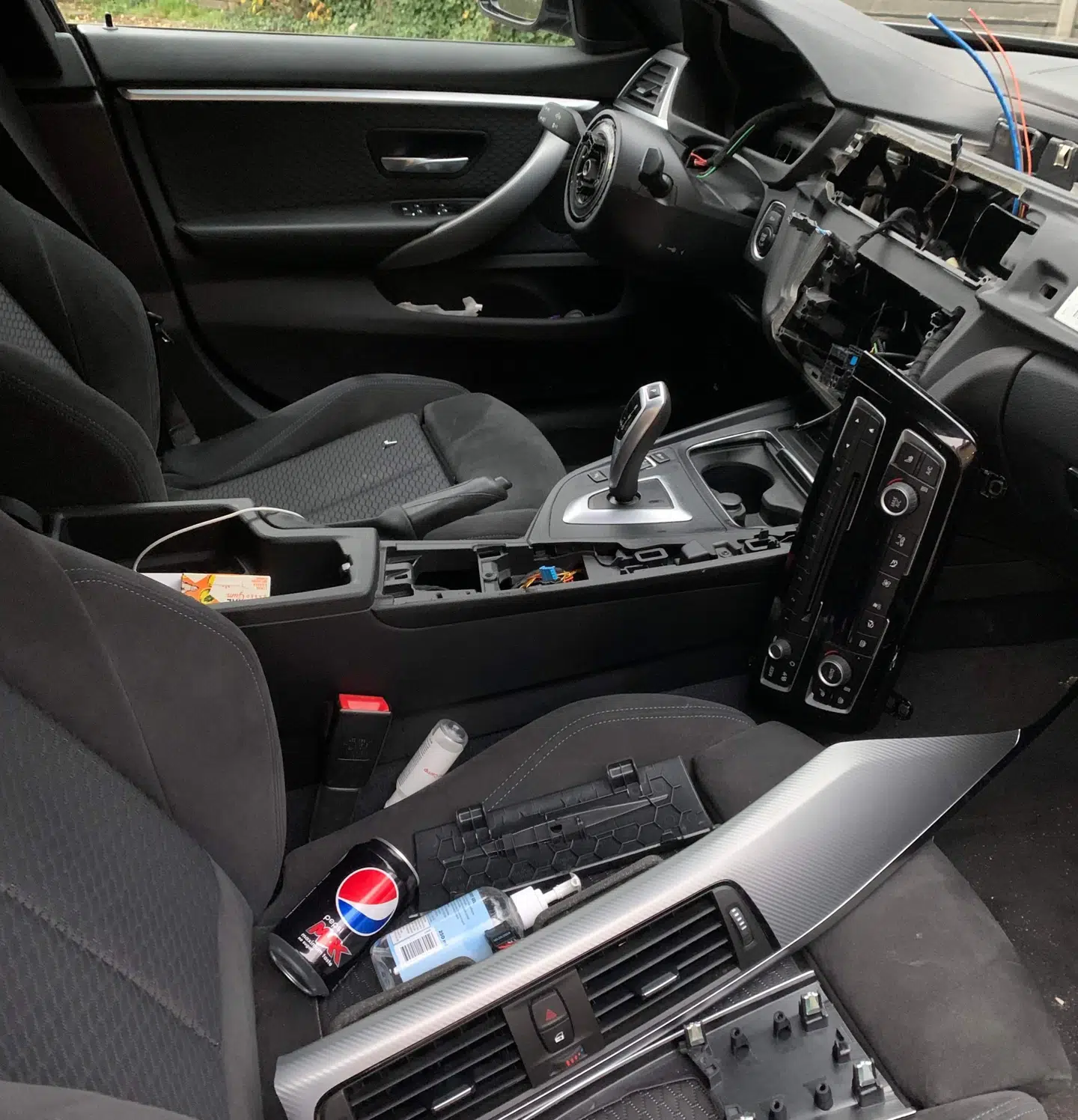 Det var dette syn, der mødte familien fra Vangede for godt en måned siden.