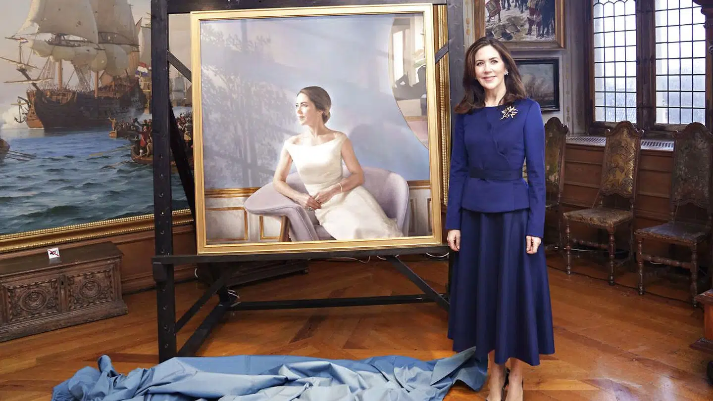 Kronprinsessens 50-års fødselsdag: Kronprinsessen åbner udstillingen 'H.K.H. Kronprinsesse Mary 1972-2022' på Det Nationalhistoriske Museum på Frederiksborg Slot, torsdag 3. februar 2022.