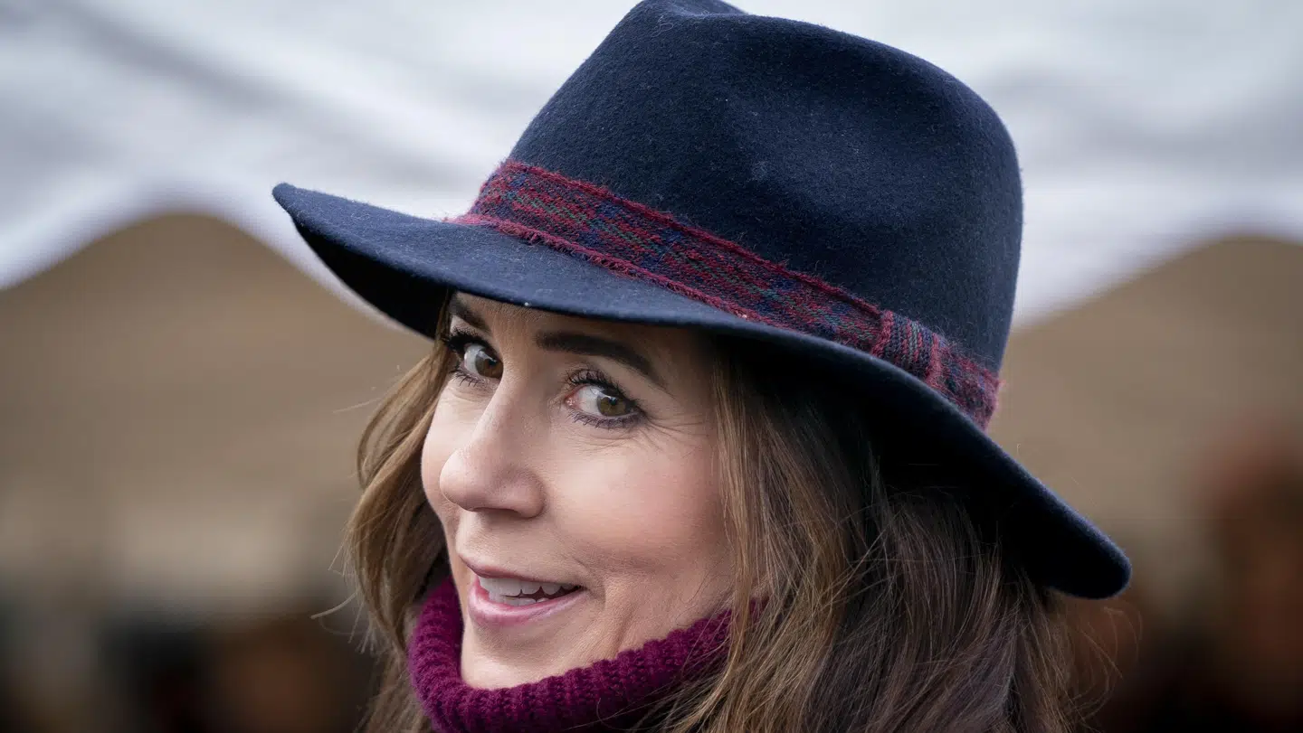 Kronprinsessen var i strålende humør i Zoo.