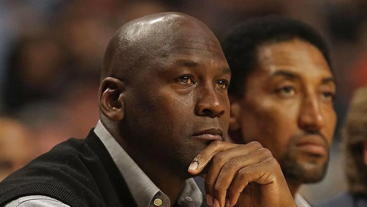 Michael Jordan og Scottie Pippen.