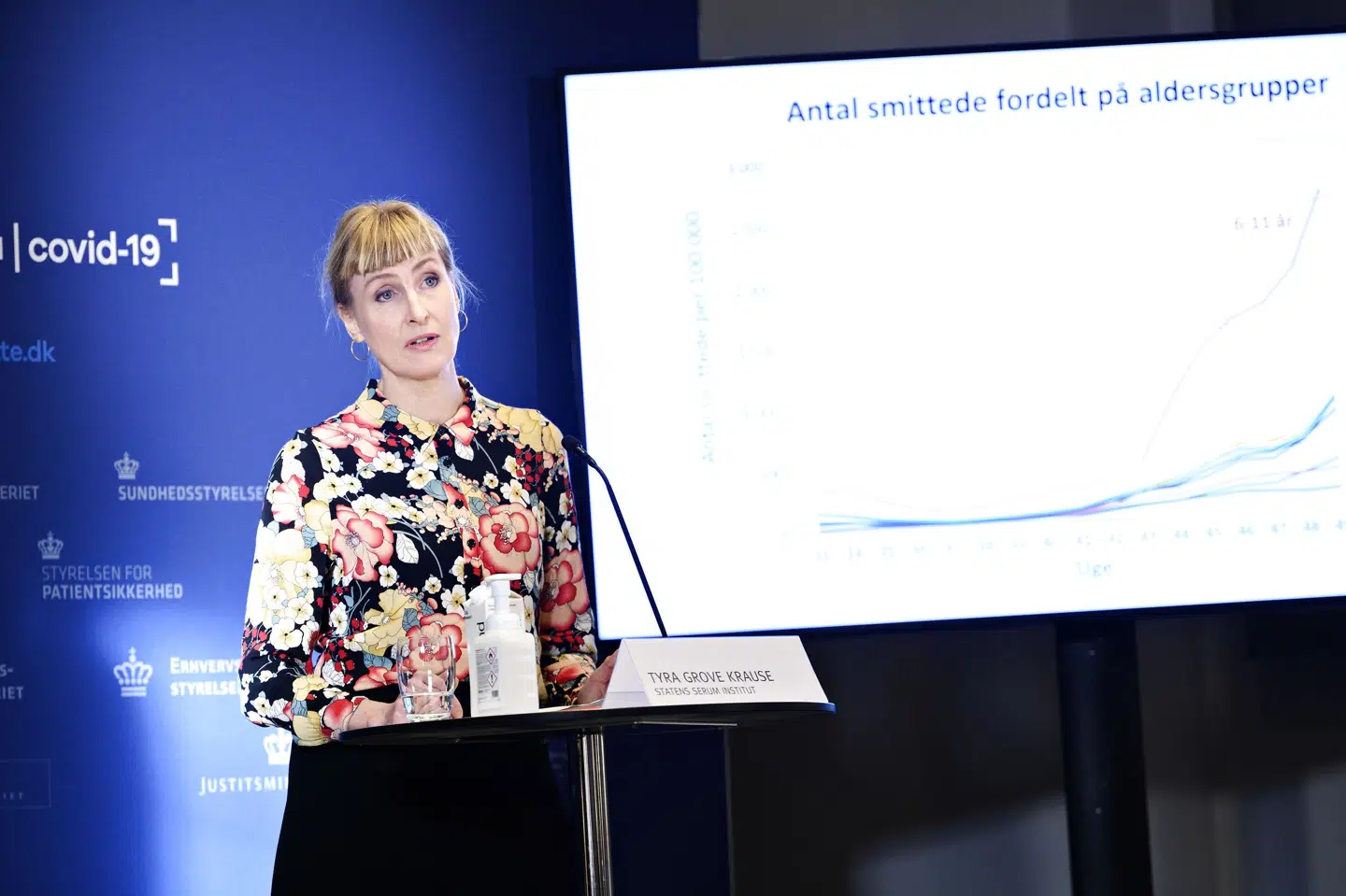 Faglig direktør i Statens Serum Institut Tyra Grove Krause vurderer, at epidemien har toppet i Region Hovedstaden og Region Sjælland. (Arkivfoto). Philip Davali/Ritzau Scanpix