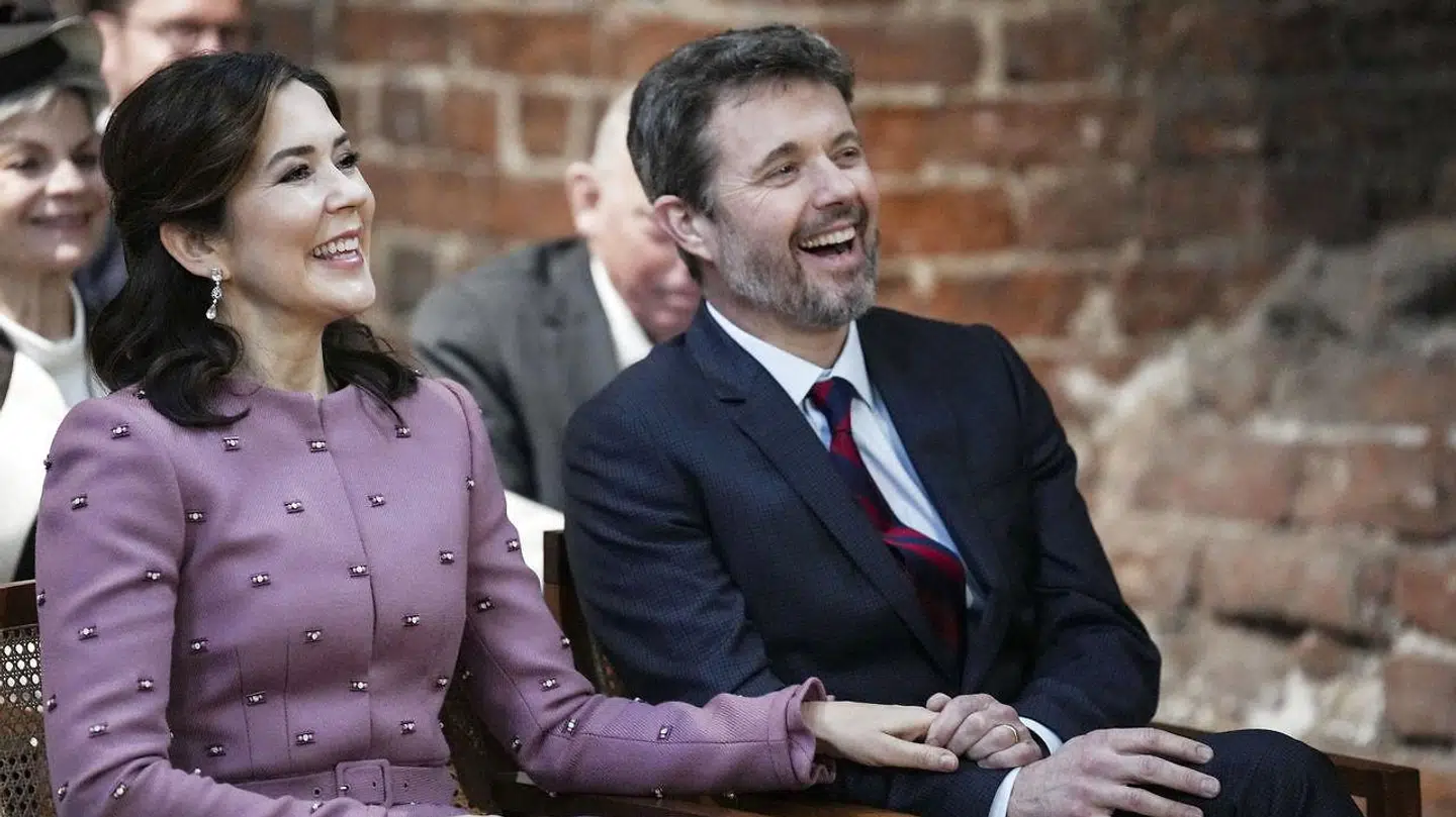 Kronprinsessens 50-års fødselsdag: Kronprinsessen åbner udstillingen 'Mary og kronprinsesserne' på Koldinghus i Kolding, mandag 31. januar 2022. Udstillingen tegner et portræt af Kronprinsessen og Kronprinsessens forgængere i Glücksborg-slægtens historie og sætter fokus på den opgave og de muligheder, der ligger i at være kronprinsesse. (Foto: Claus Fisker/Ritzau Scanpix)