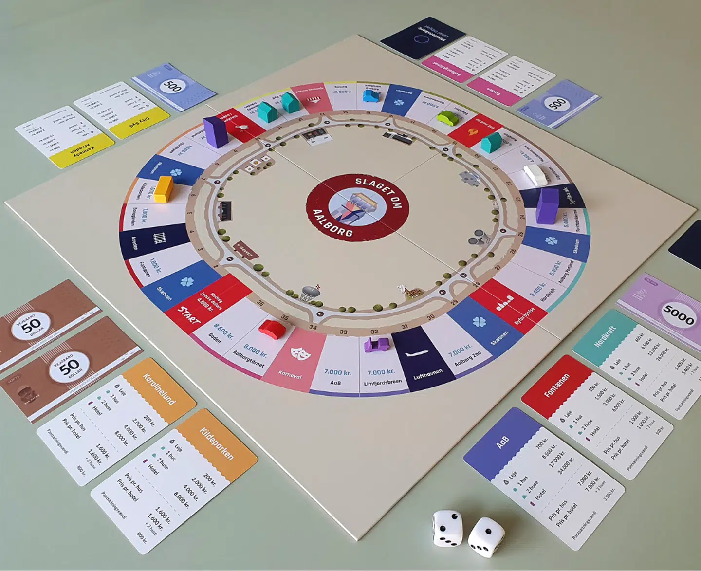 Spillet 'Slaget om Aalborg' er blevet udsolgt på rekordtid. Der er også lavet spil for blandt andet Aarhus og Odense, men det er aalborgenserne, der har taget bedst imod spillet, lyder det fra spilmager Sune Frandsen.