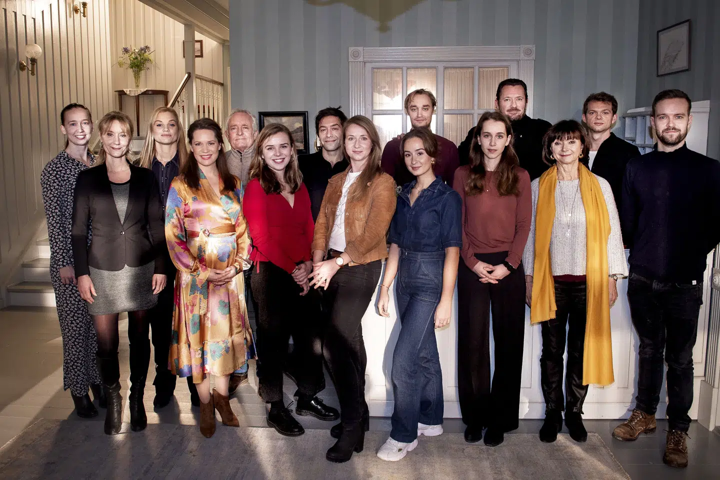 Karakteren, som er skrevet ud af serien, er ikke en af de skuespillere på billedet her. (Arkivfoto). Liselotte Sabroe/Ritzau Scanpix