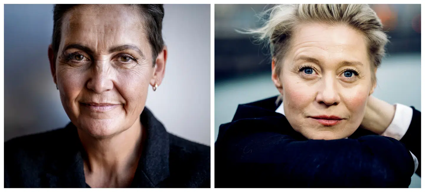 Pia Olsen Dyhr og Trine Dyrholm.