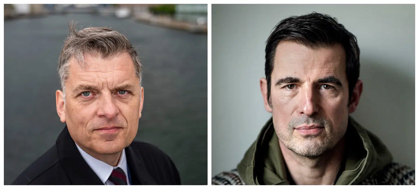 Jan E. Jørgensen og Claes Bang.