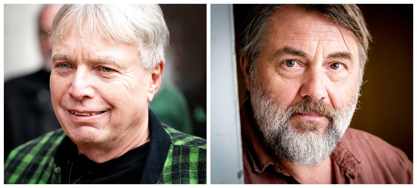 Uffe Elbæk og Jens Jørn Spottag.
