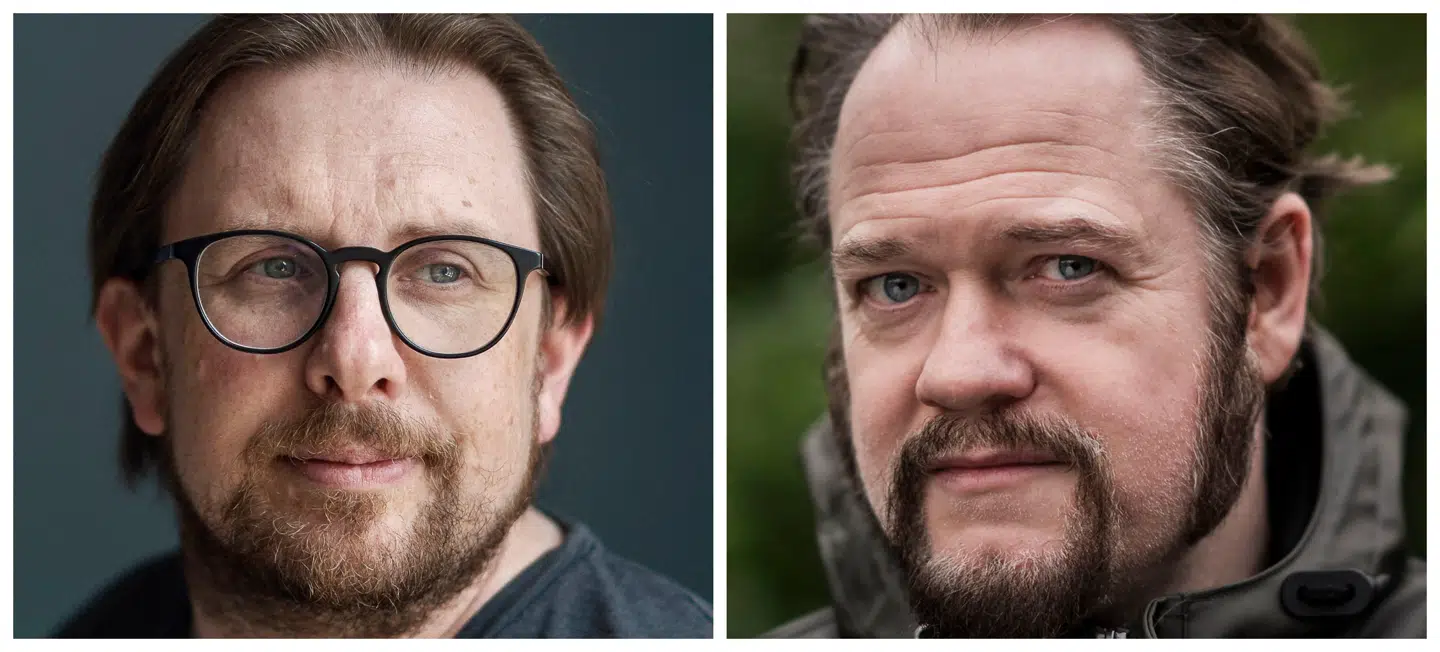 Simon Emil Ammitzbøll-Bille og Esben Dalgaard.