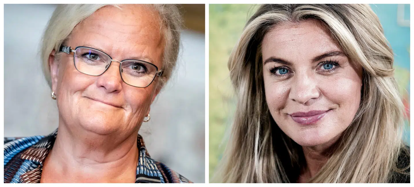 Liselott Blixt og Mille Dinesen.