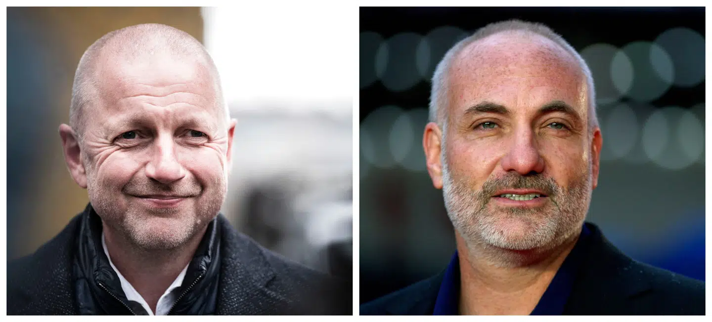 Martin Geertsen og Kim Bodnia.