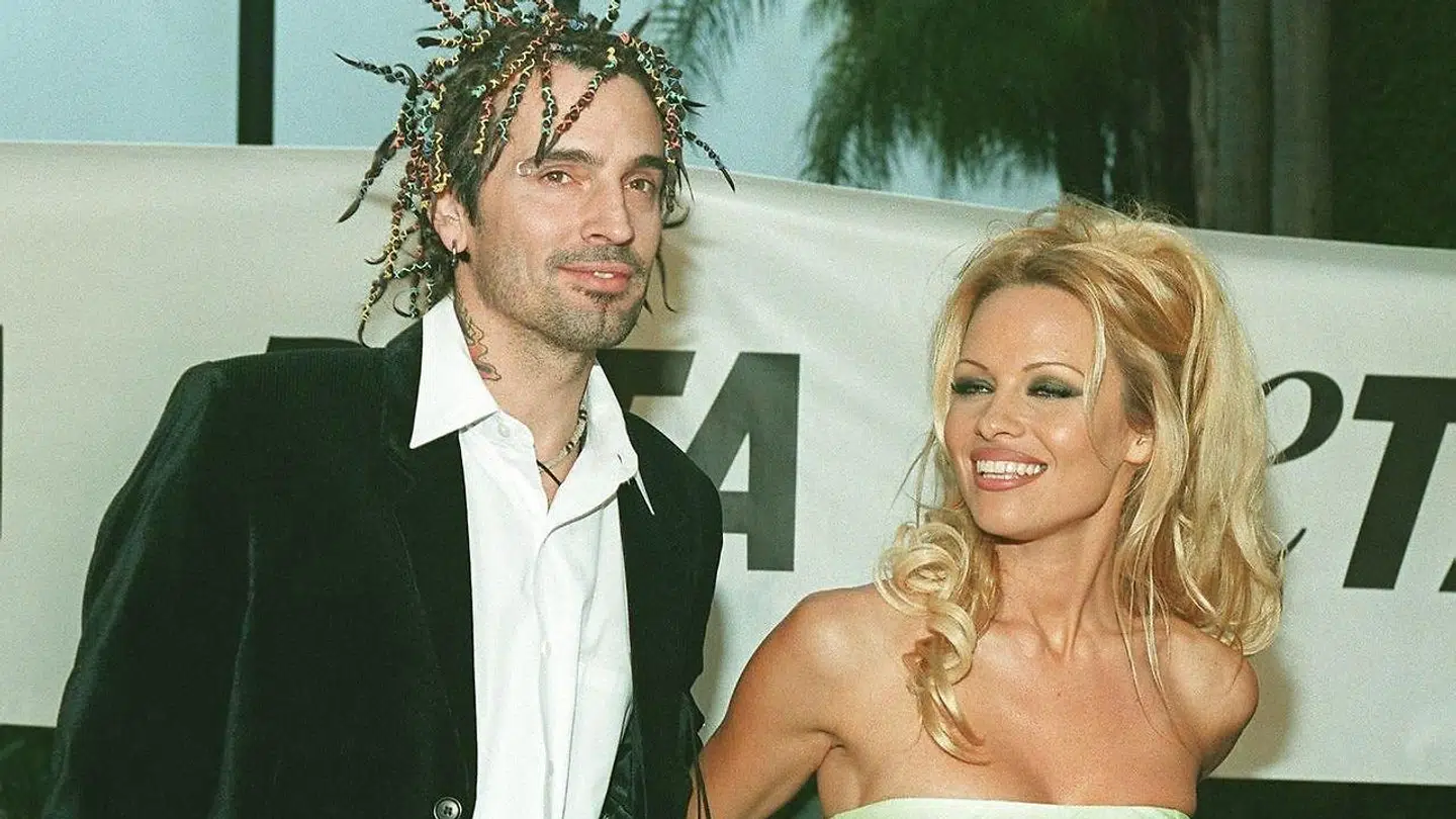 Pamela Anderson og Tommy Lee i september 1999.
