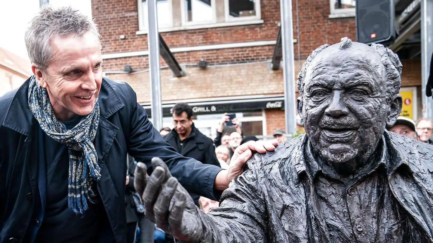 Per Christensen, forbundsformand i 3F. Her da statuen af tidligere statsminister Anker Jørgensen blev afsløret i 2019.