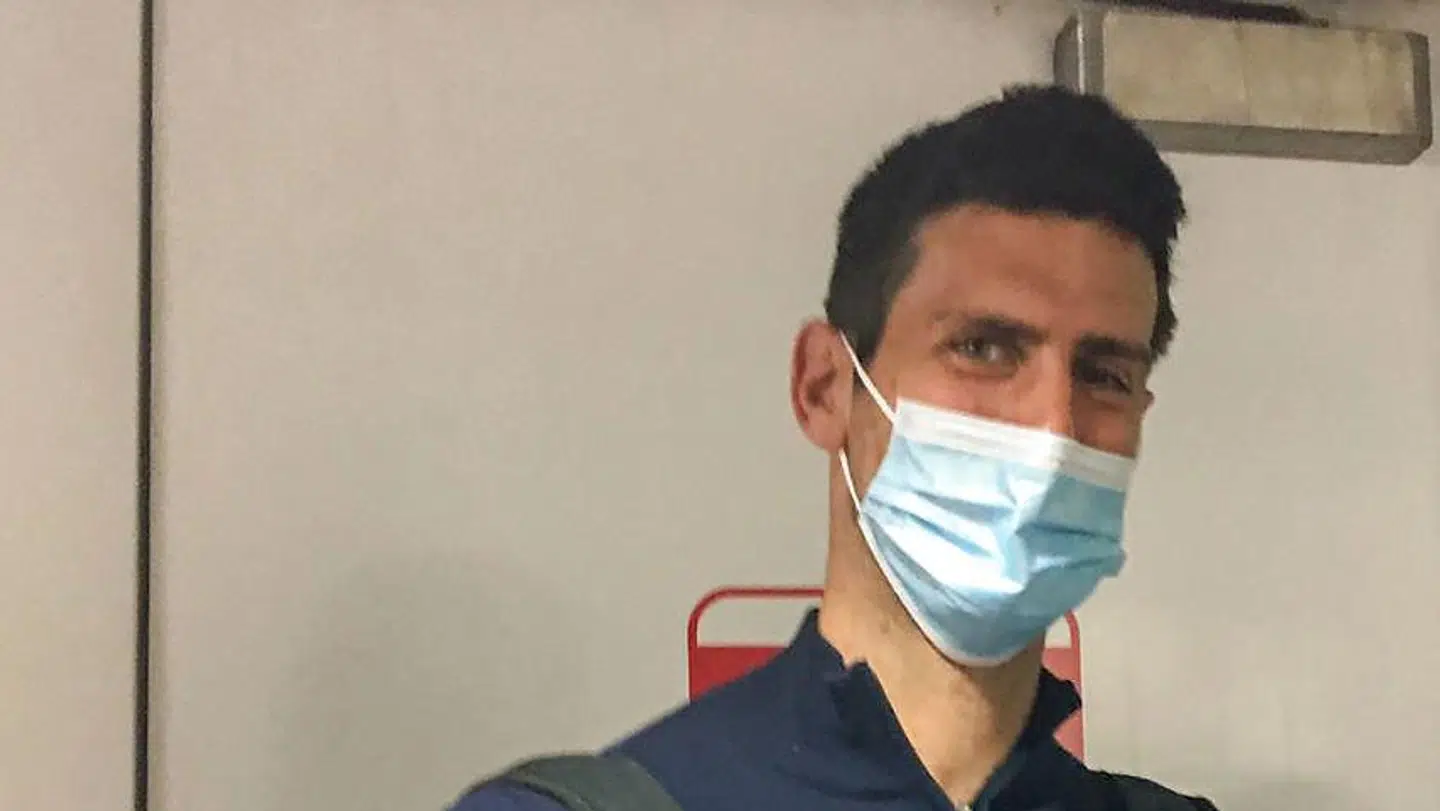 Djokovic er ikke bekymret for de røde tal, fremgår det af regnskabet.