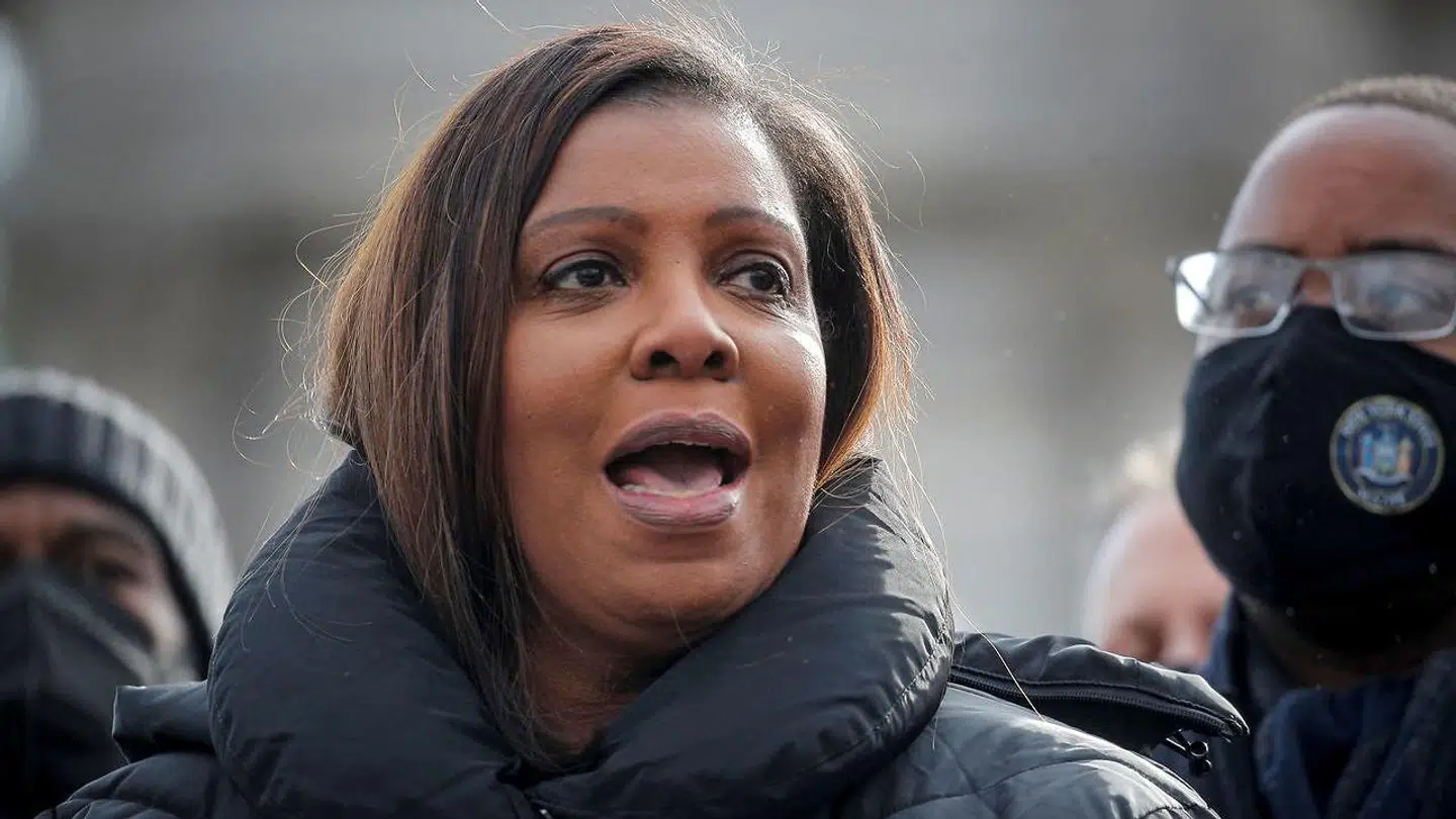 Statsadvokaten i New York, Letitia James.