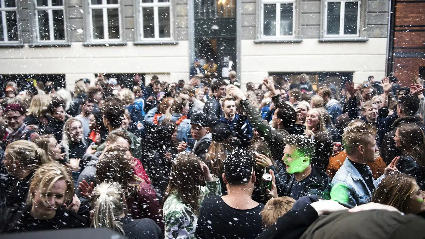 Arkivfoto fra Distortion i 2017, der blandt andet blev afholdt i Nørrebros gader.