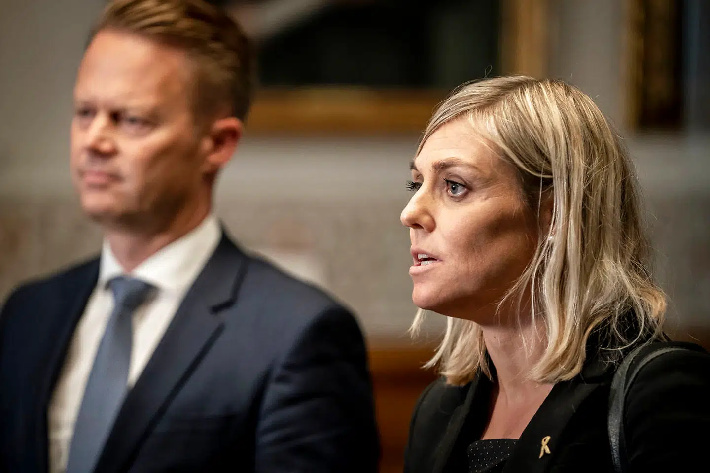 Forsvarsminister Trine Bramsen (S) kom i modvind efter sagen om den danske evakuering fra Afghanistan Foto: Mads Claus Rasmussen/Ritzau Scanpix