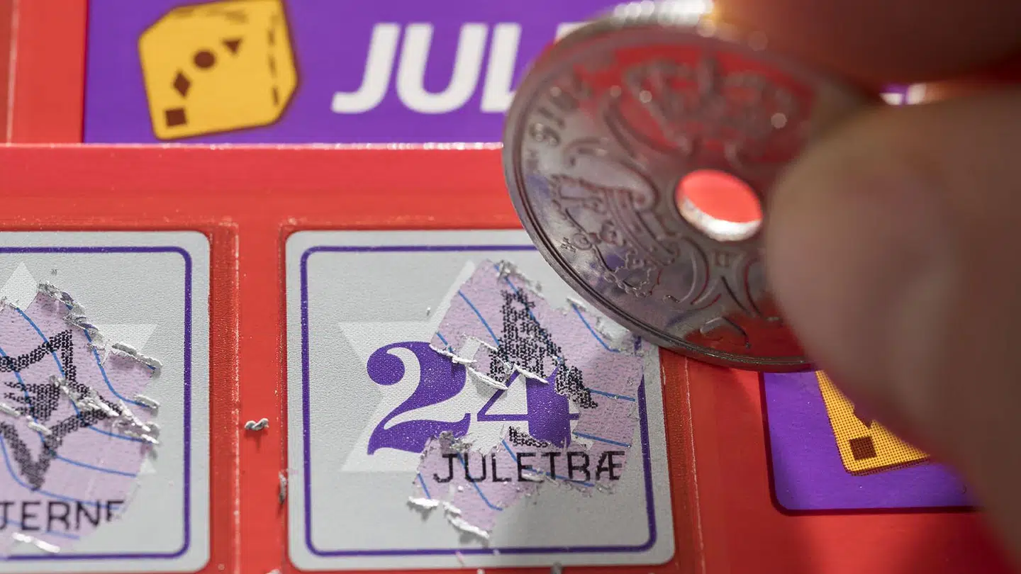 Juleskrabekalenderen har været på markedet siden 1994.