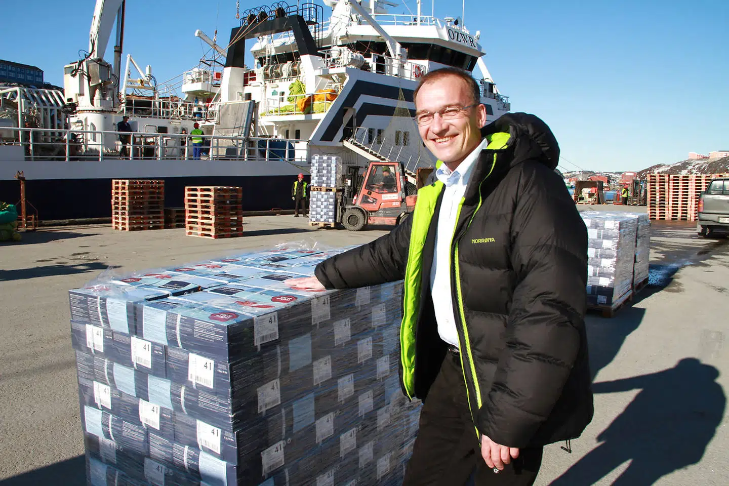 Mikael Thinghuus, adm. direktør i Royal Greenland