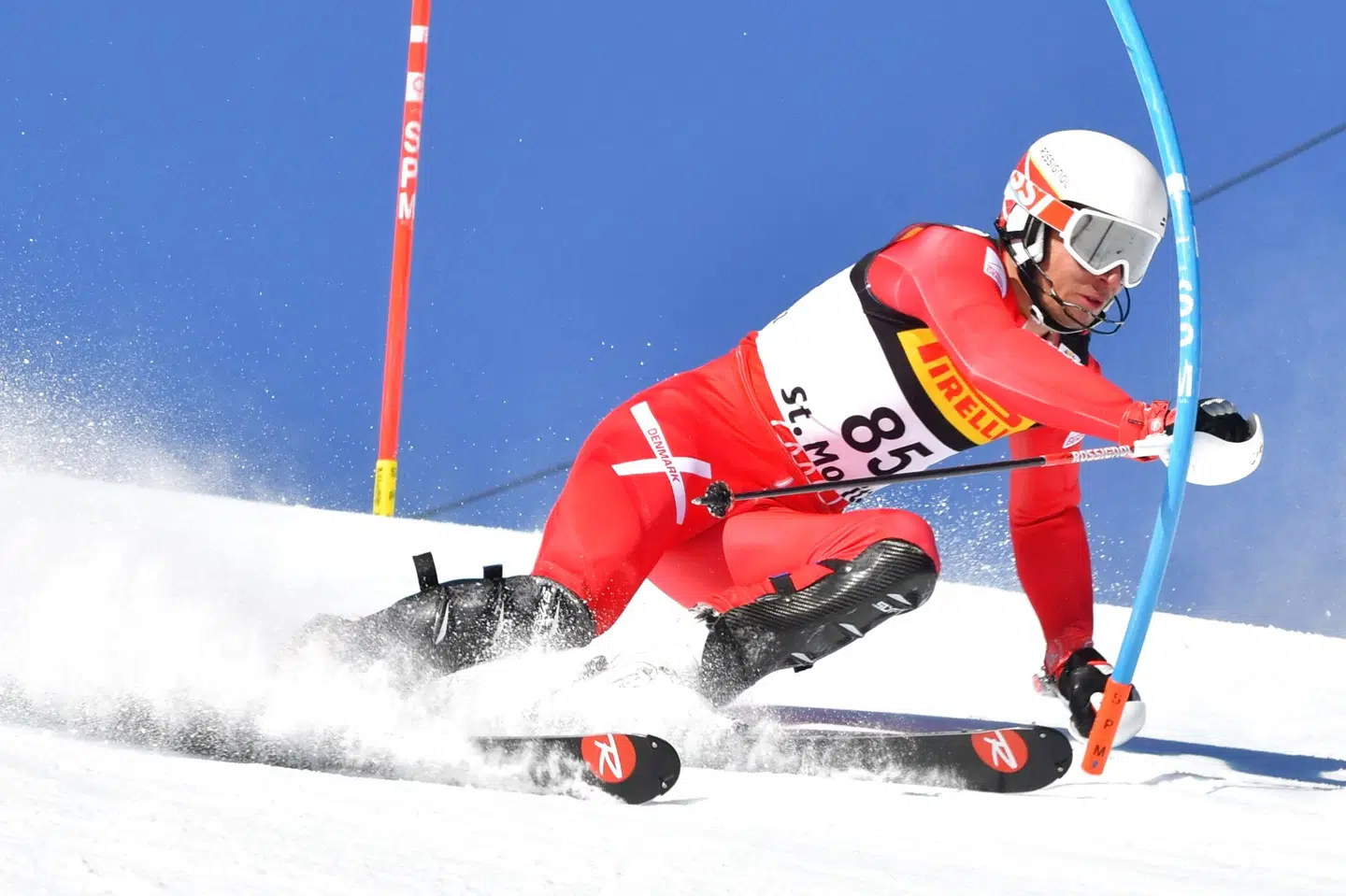 Casper Dyrbye har et mål om at komme i top-30 ved vinter-OL i Beijing. (Arkivfoto) Dimitar Dilkoff/Ritzau Scanpix