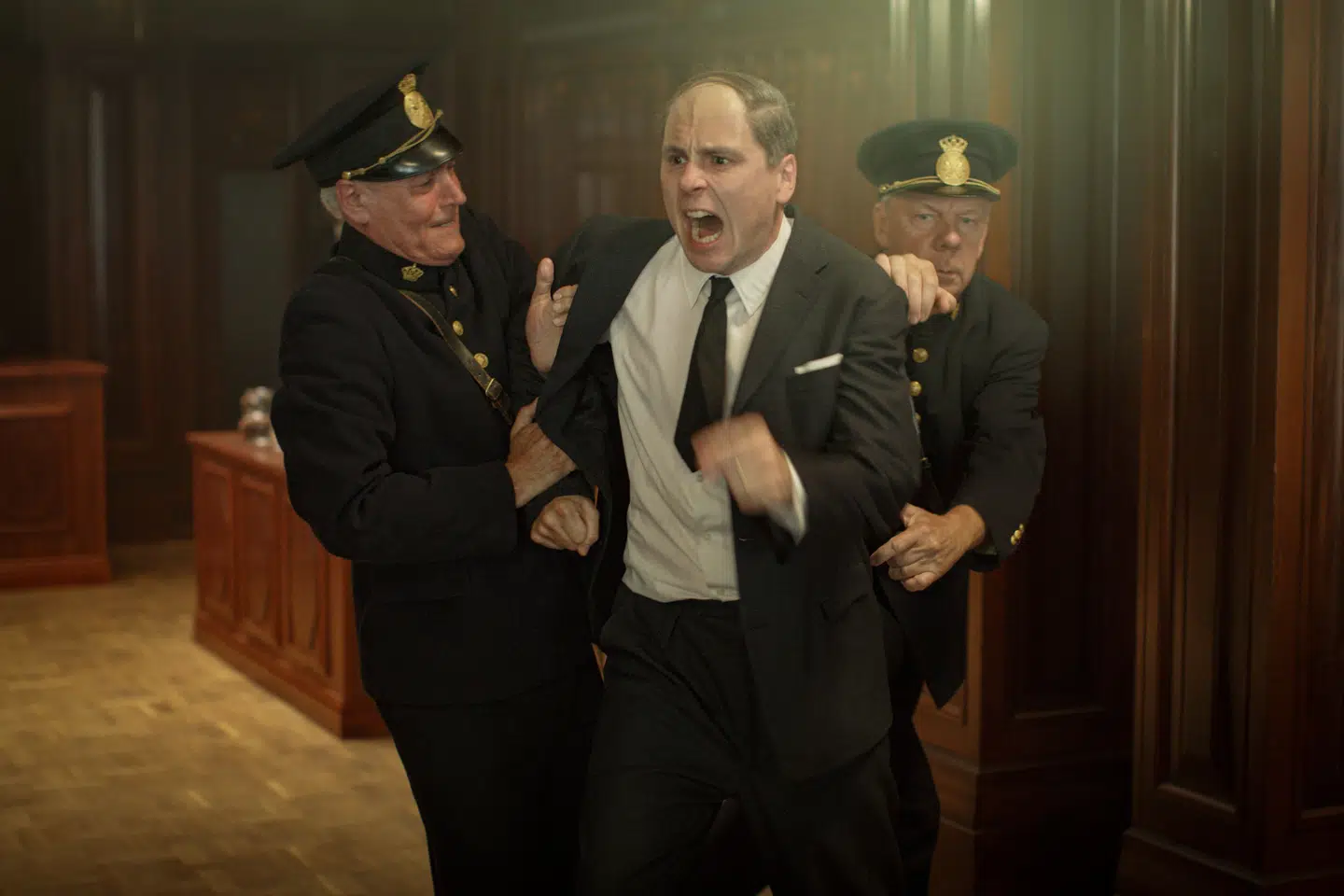 Seriens Kurt Haijby i vredesudbrud i retten.