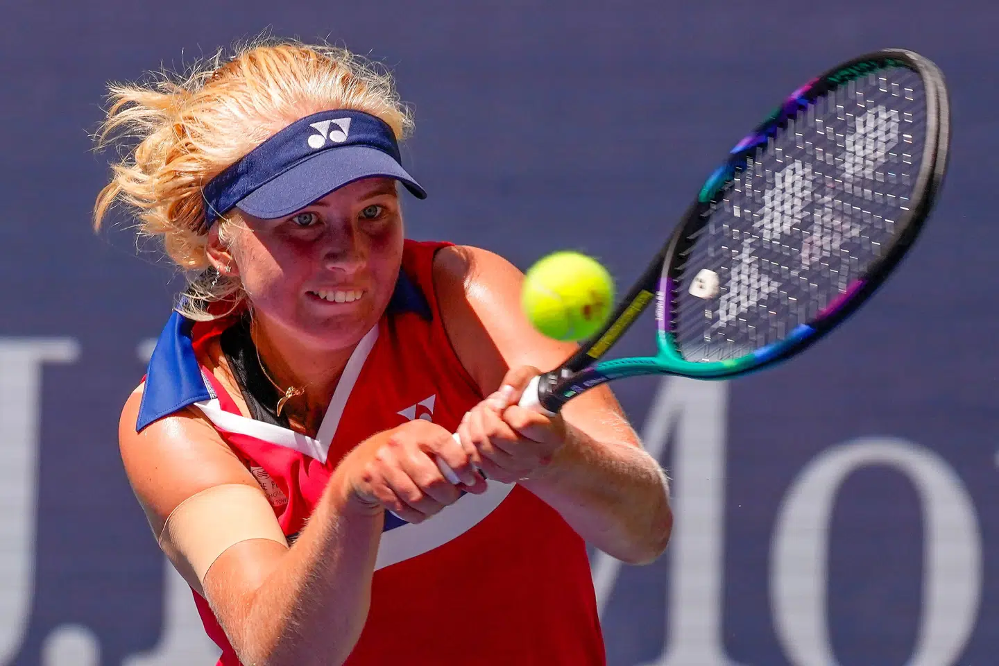 19-årige Clara Tauson skal i første runde af Australian Open op imod australieren Astra Sharma. (Arkivfoto) Robert Deutsch/Ritzau Scanpix