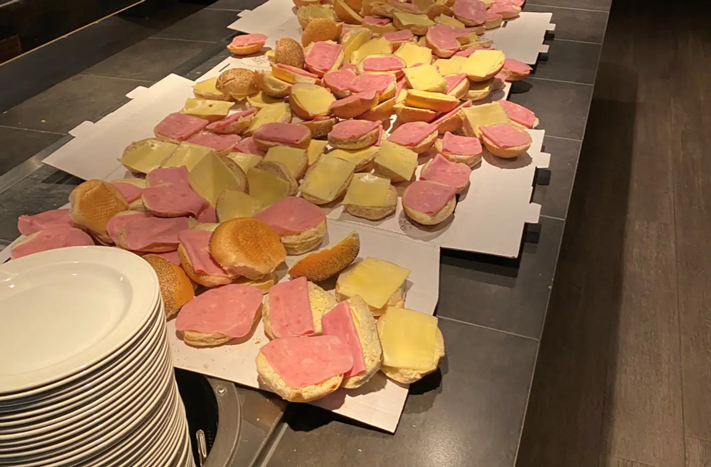 Hotellet i Gol stod klar med mad til de strandede elever.