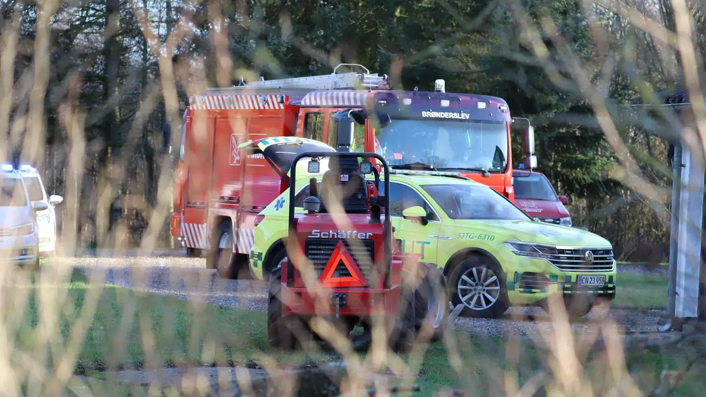 En ældre herre er fredag afgået ved døden ved en arbejdsulykke. Foto: Pressefotos