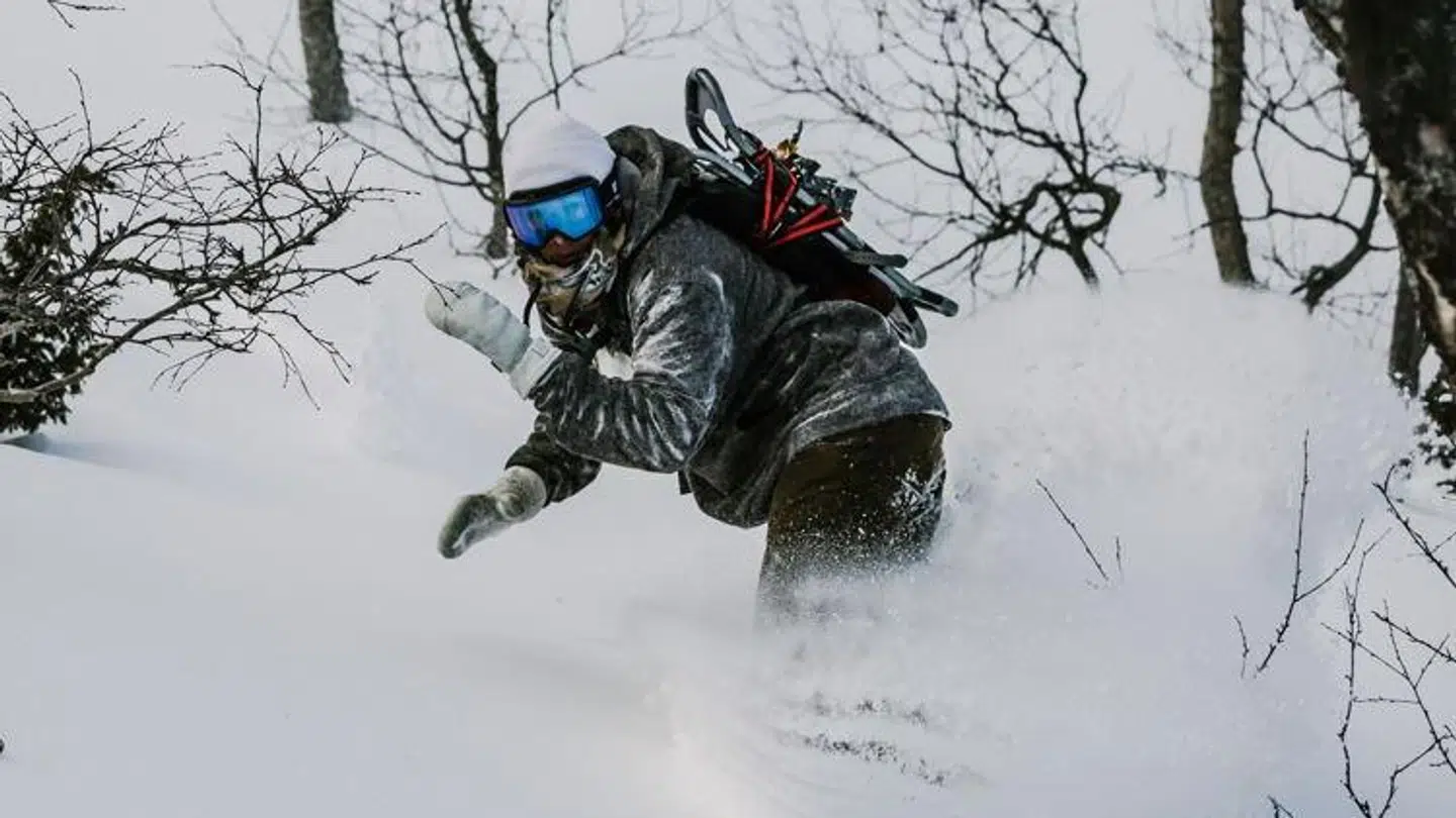 Den 41-årige Vejgaard-dreng fandt på rekordtid ud af, at han havde talentet til at køre snowboard på konkurrenceplan.