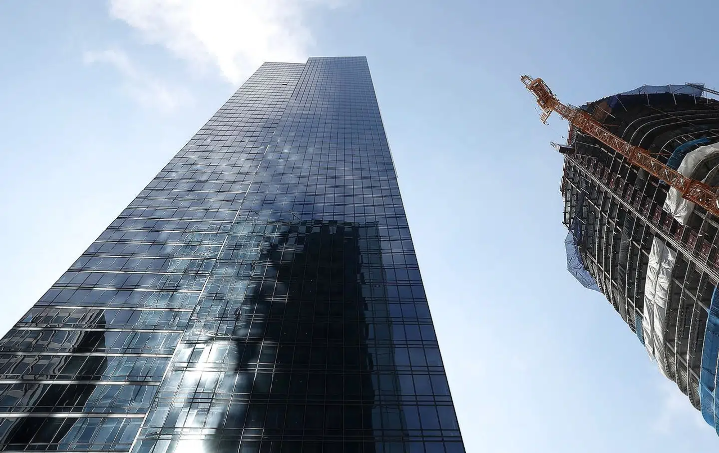 Millennium Tower fotograferet i august 2016.