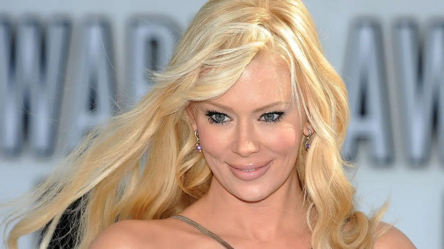 Den tidligere pornostjerne Jenna Jameson ses her til MTV Video Music Awards i 2010.