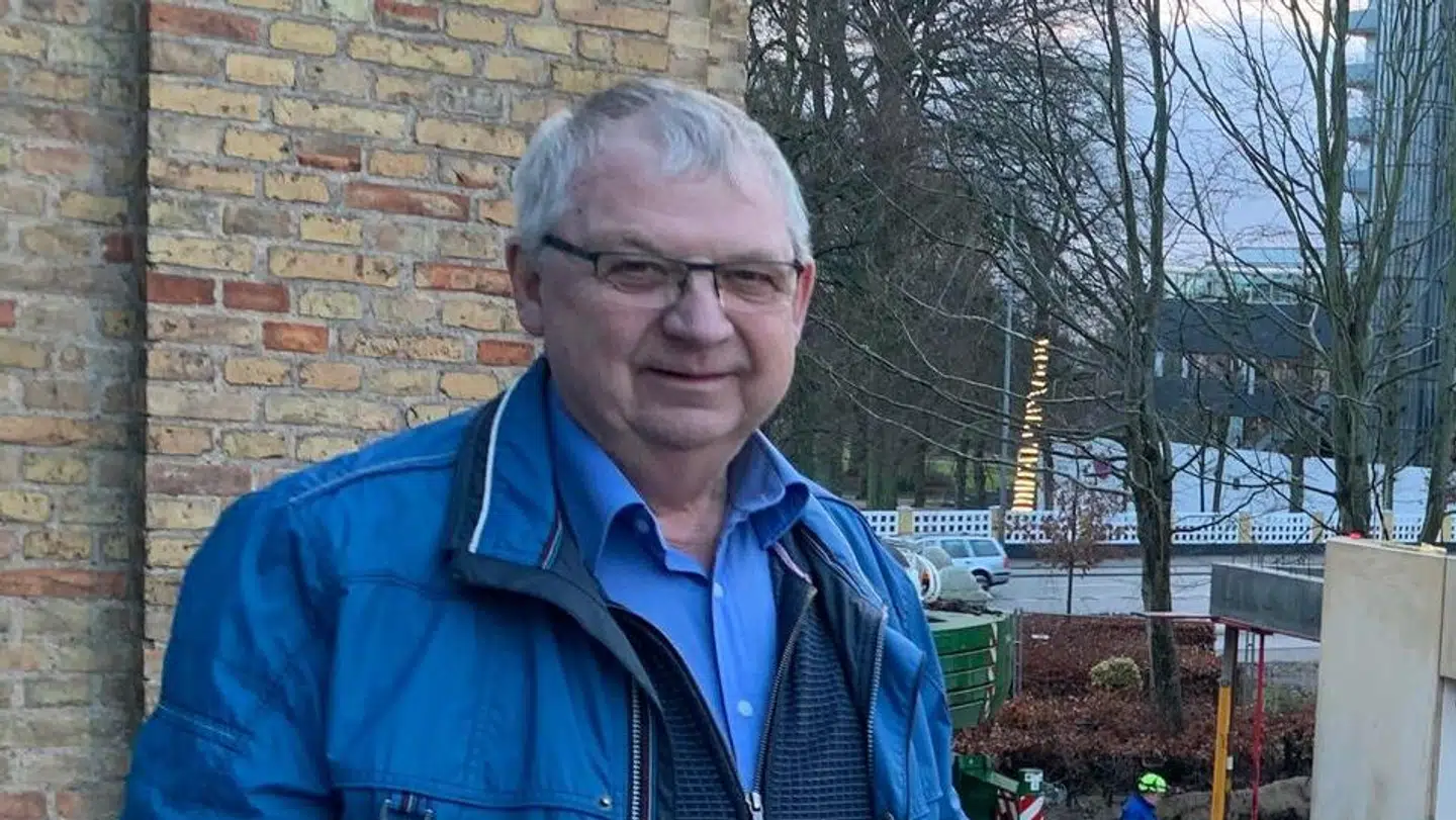 Jens Christian Pedersen, der påtog sig den frivillige opgave som Ansgar Kirkes byggeudvalgsformand. Foto: Simon Brix Frederiksen