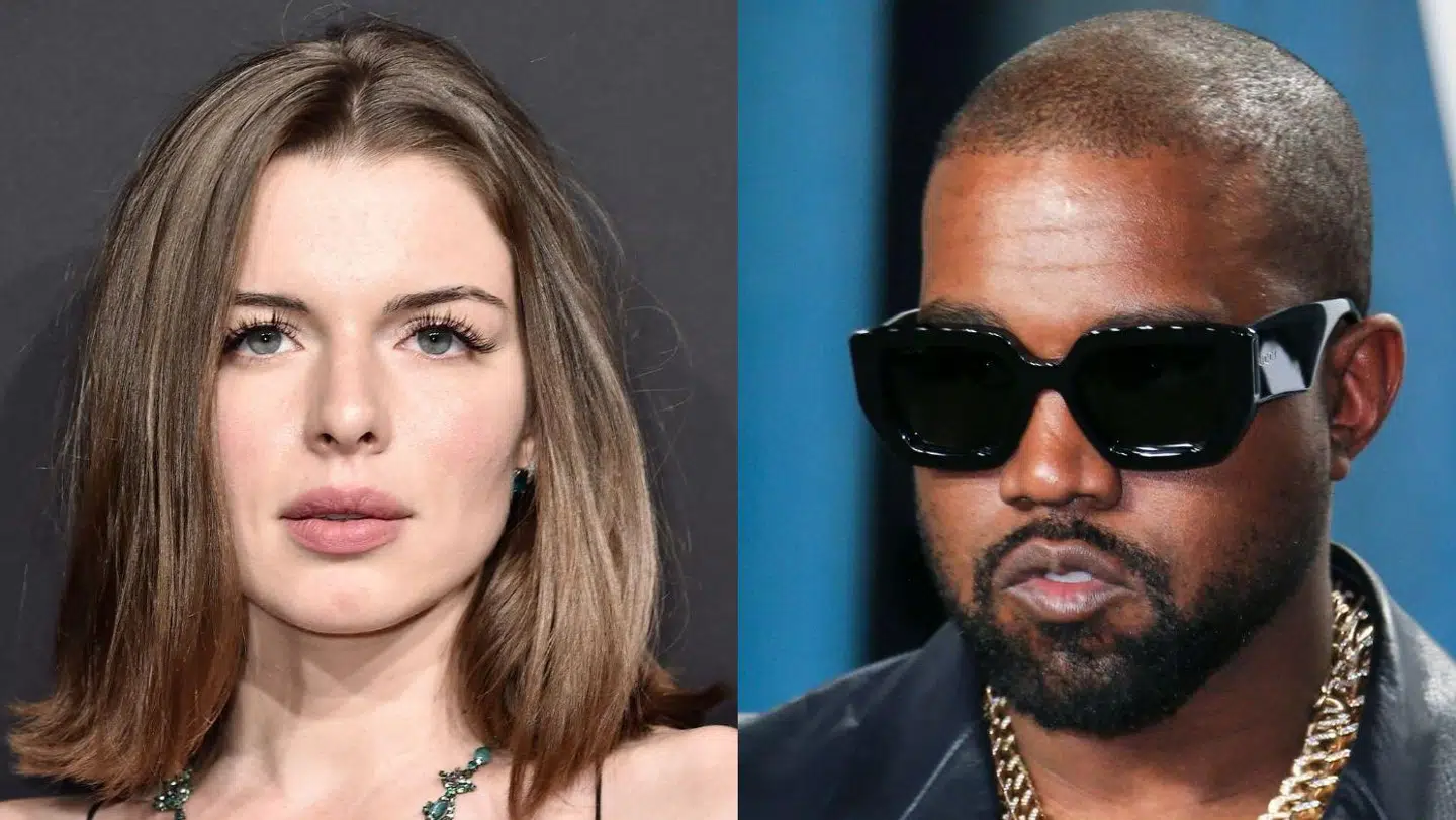 Julia Fox og Kanye West.