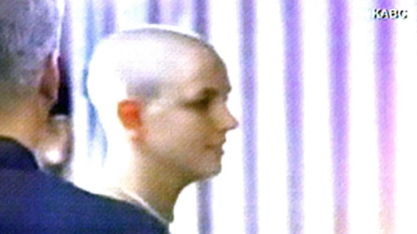 Britney Spears i 2008, efter hun klippede sig skaldet.