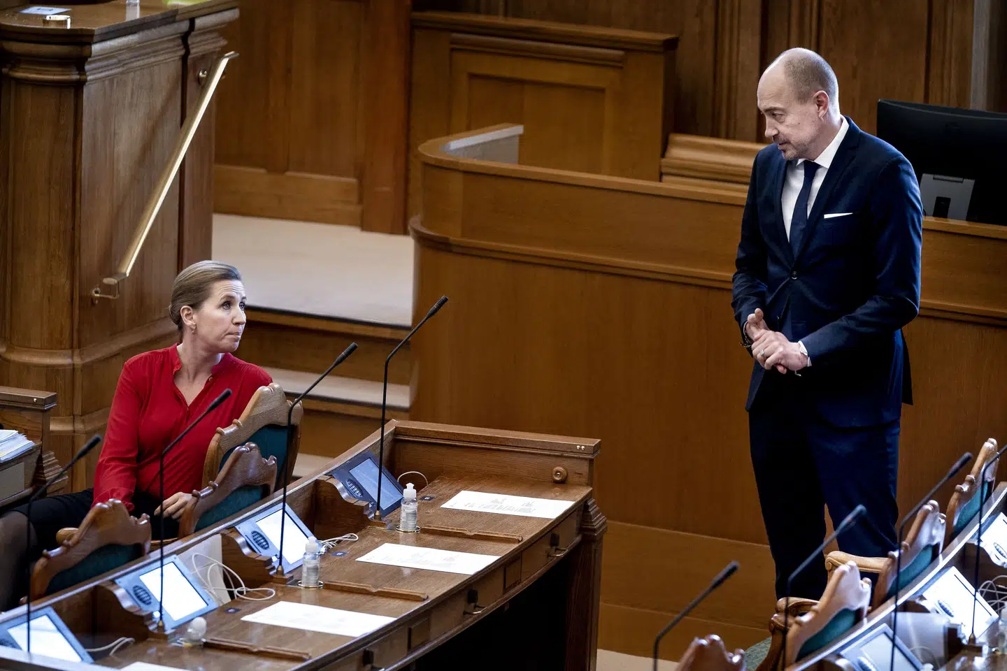 Statsminister Mette Frederiksen er indkaldt til forespørgsel om udskudt sundhedsudspil. (Arkivfoto). Liselotte Sabroe/Ritzau Scanpix