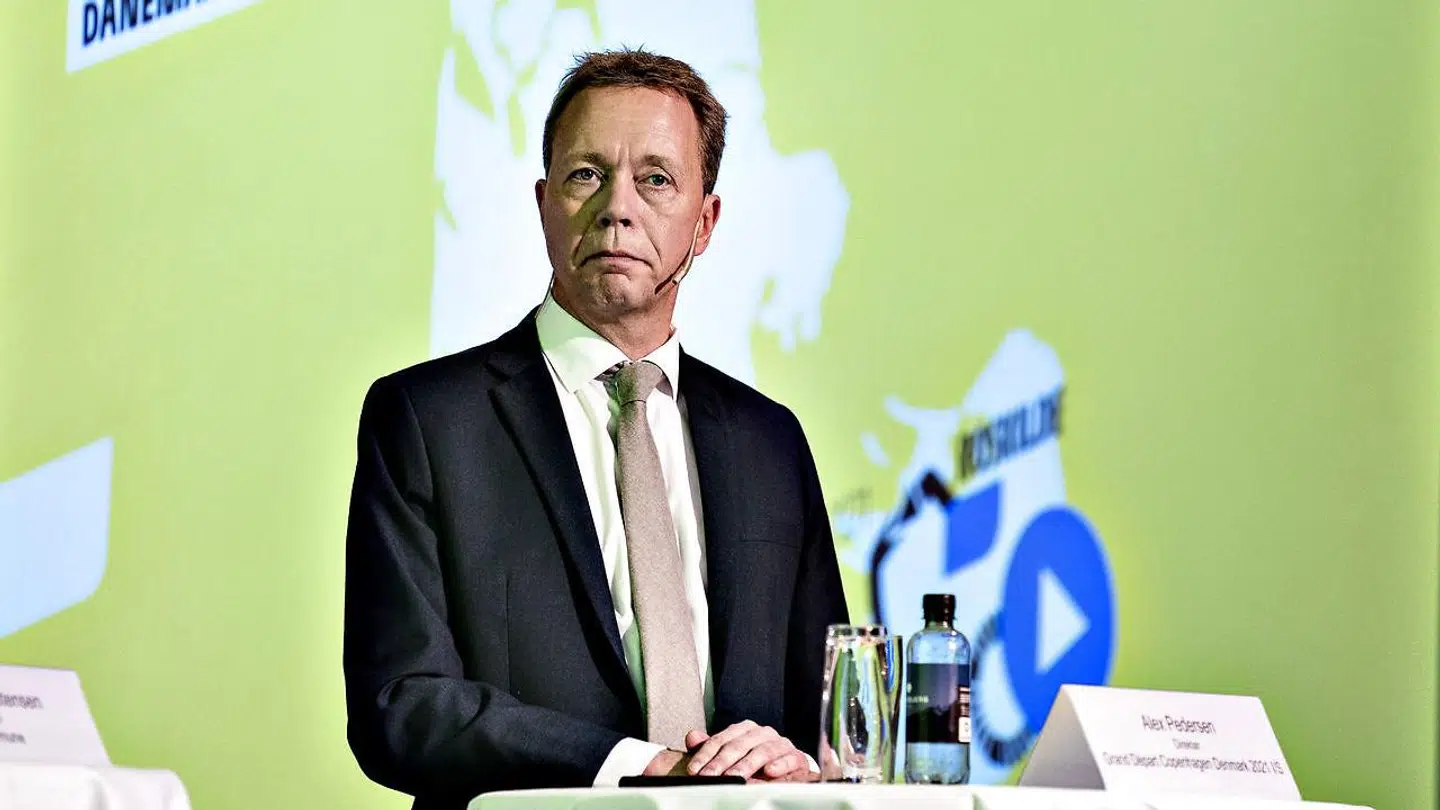 Alex Pedersen, talsmand for den danske Tour-start i 2022.