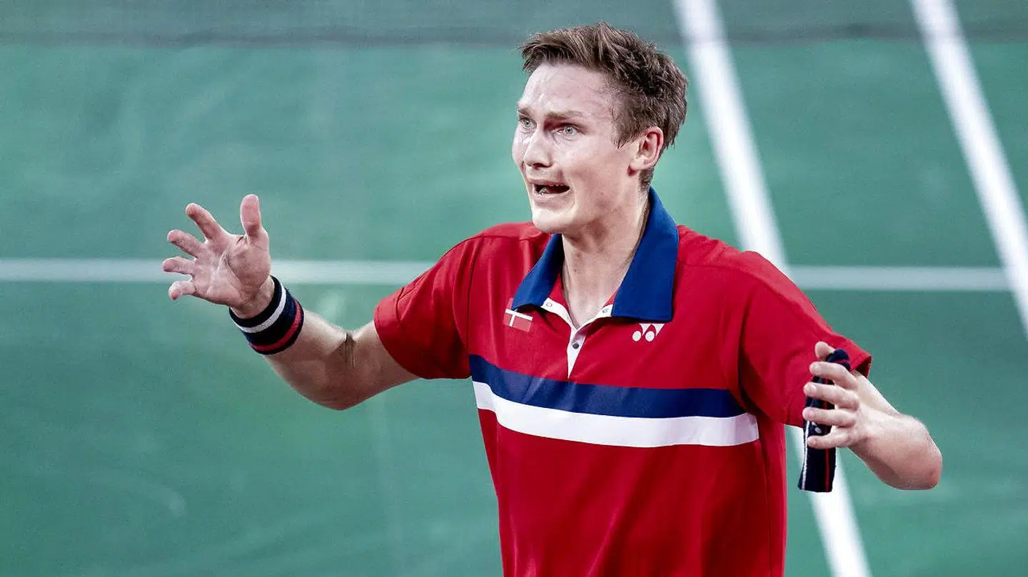 Viktor Axelsen havde svært ved at forstå, at han netop havde vundet OL-guld.