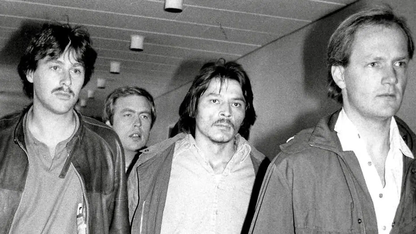 Seth Sethsen afsoner en livstidsdom i Vridsløselille Statsfængsel, for drab på en taxachauffør. Sethsen har indtil videre afsonet 26 år. Affotografering af foto fra 1985. Seth Sethsen. (Foto: Palle Hedemann/ Nordisk Pressefoto/ Scanpix)