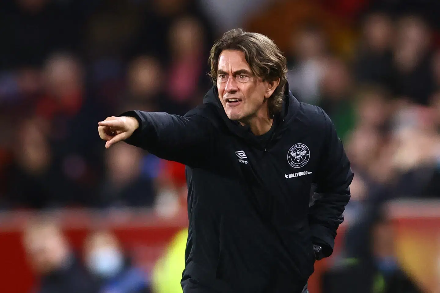 Thomas Frank måtte se sit hold tabe til topholdet Manchester City. David Klein/Reuters